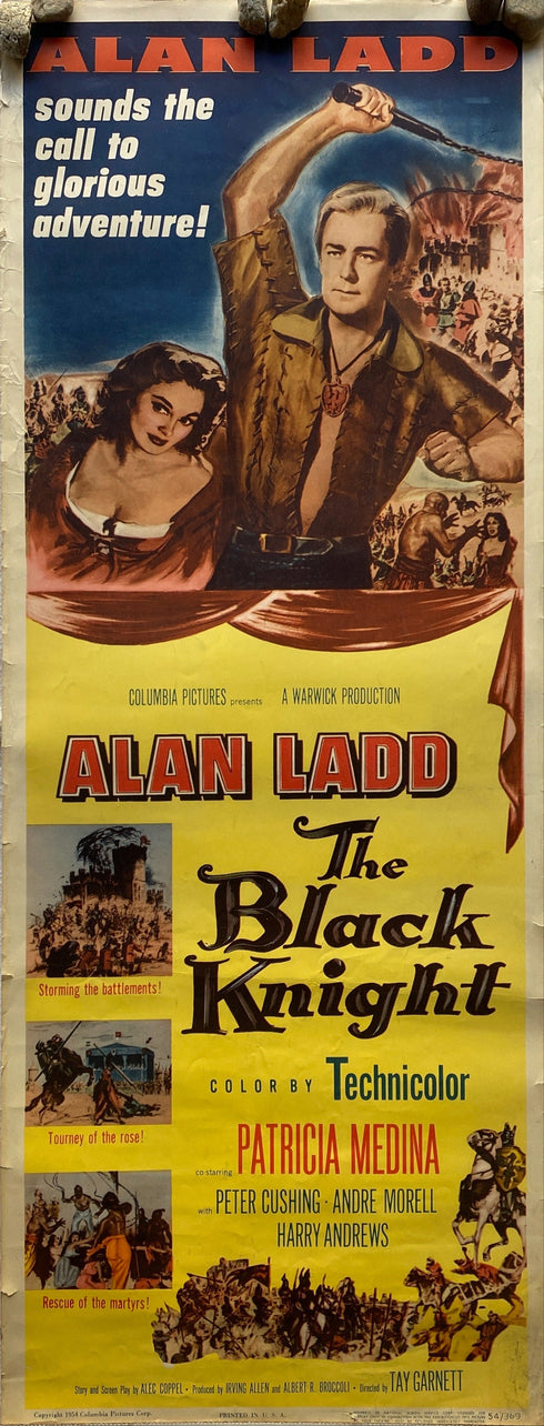 black knight 1954 insert card