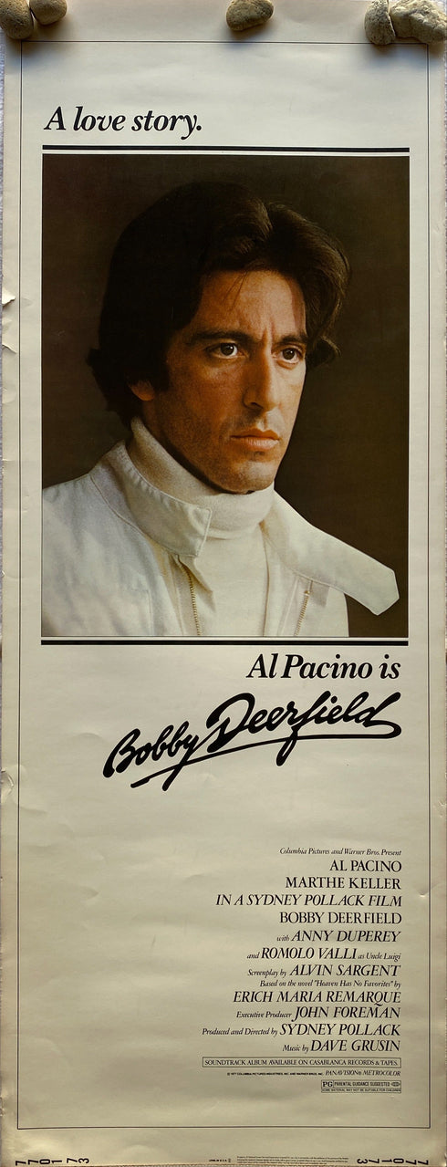 bobby deerfield 1977 insert card