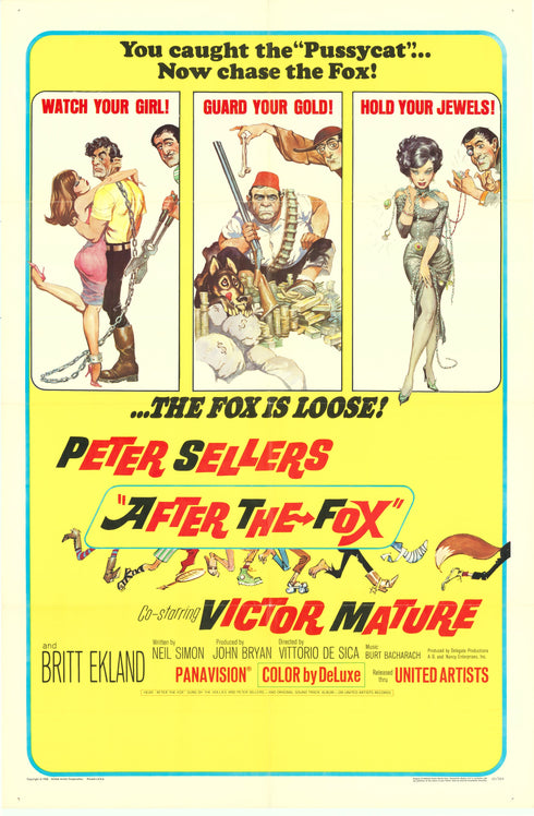 after the fox 1966 one sheet poster folded