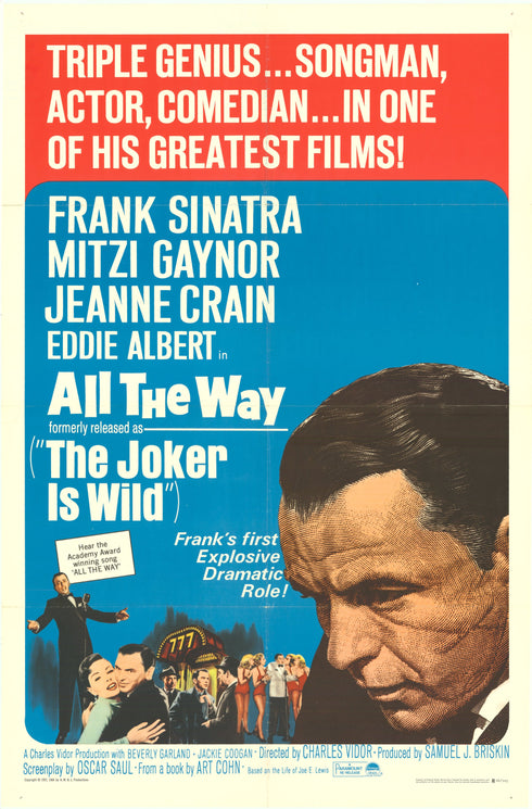 all the way 1966R one sheet poster folded