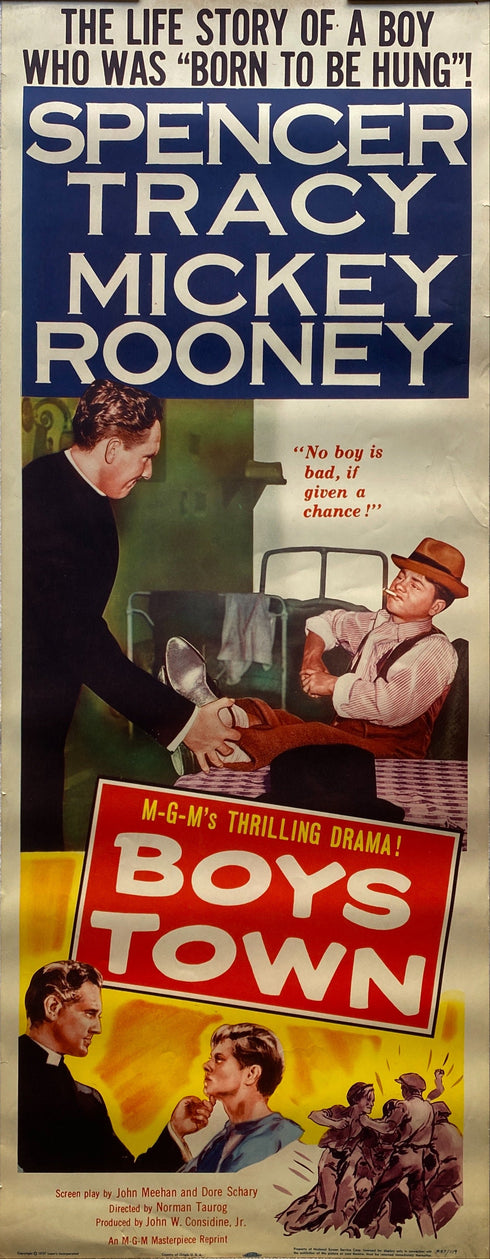 boys town 1957R insert card