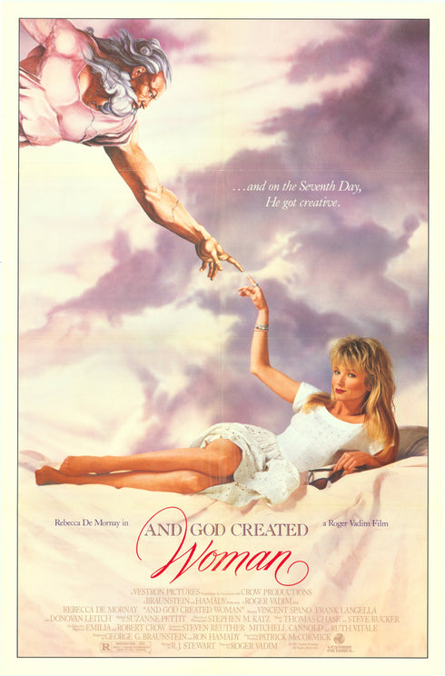 and god created women 1987 one sheet poster folded