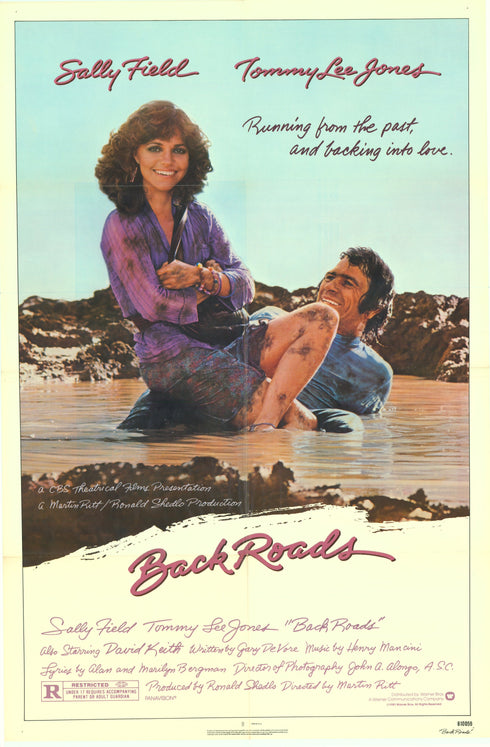 back roads 1981 one sheet poster folded