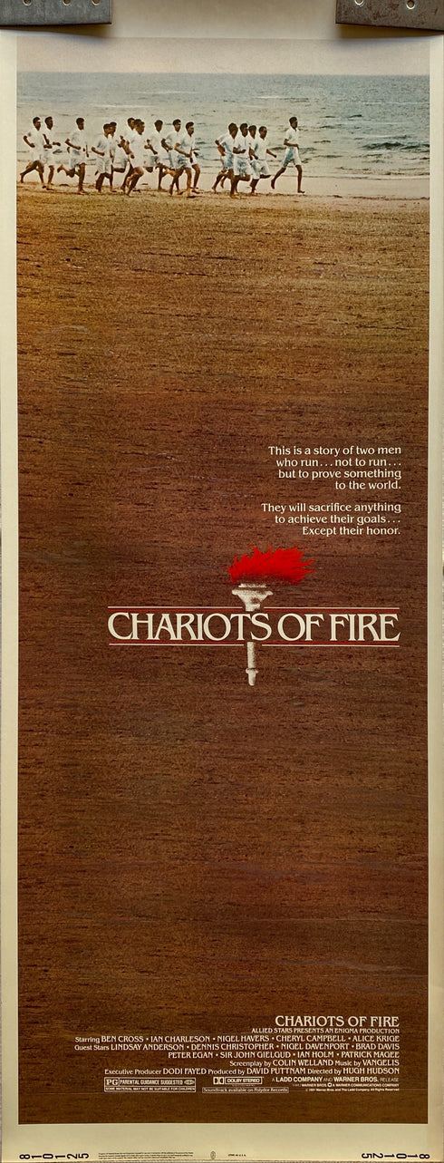 chariots of fire 1981 insert card