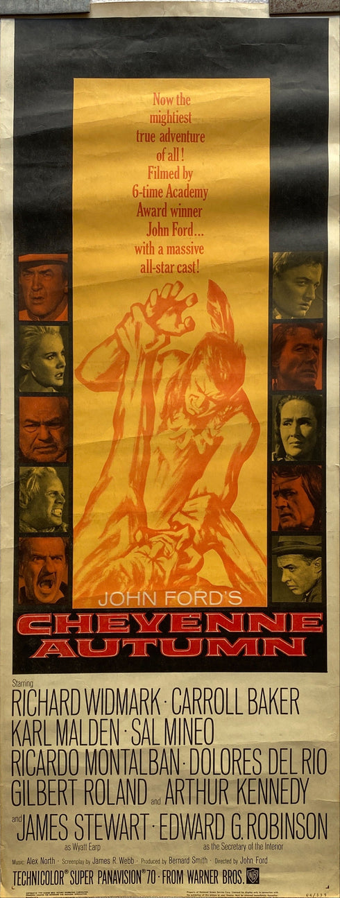 cheyenne autumn 1964 insert card