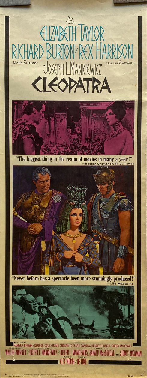 cleopatra 1964 insert card