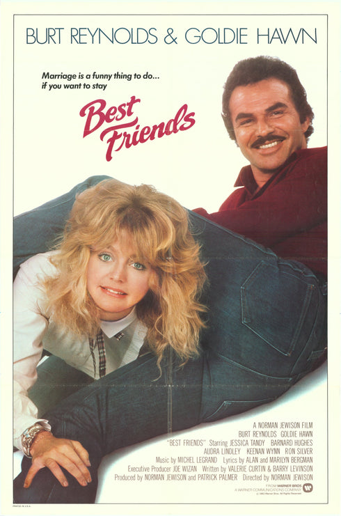 best friends 1982 one sheet poster folded
