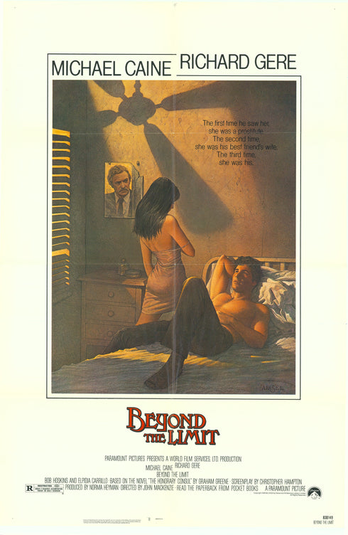 beyond the limit 1983 one sheet poster folded
