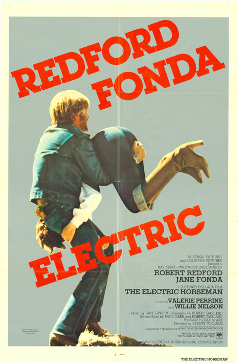 electric horseman 1979 international one sheet poster folded
