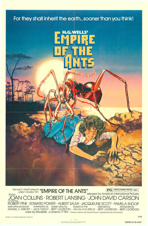 empire of the ants 1977 one sheet poster folded