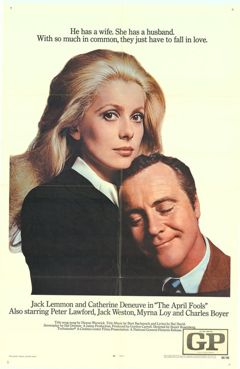 the april fools 1969 one sheet poster folded