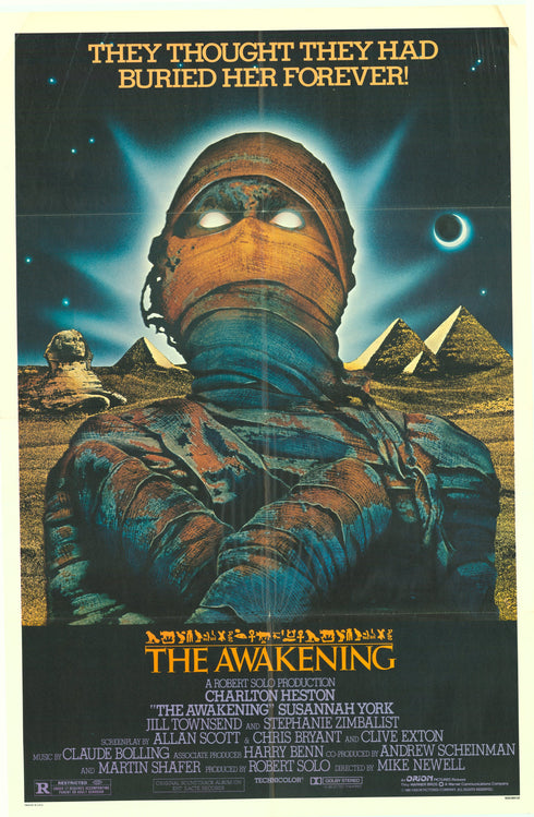 awakening 1980 one sheet poster folded