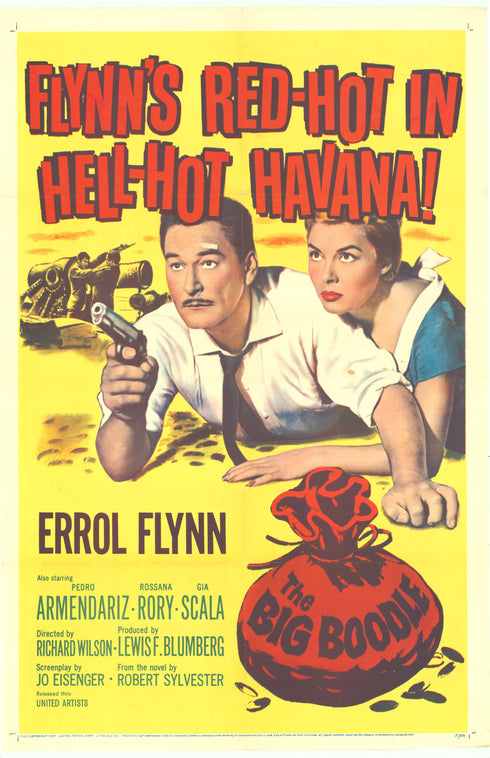 big boodle 1957 one sheet poster folded