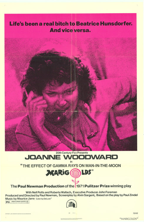 effect of gamma rays on man in the moon 1972 one sheet poster folded