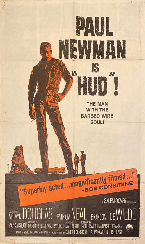 hud 1962 one sheet poster folded