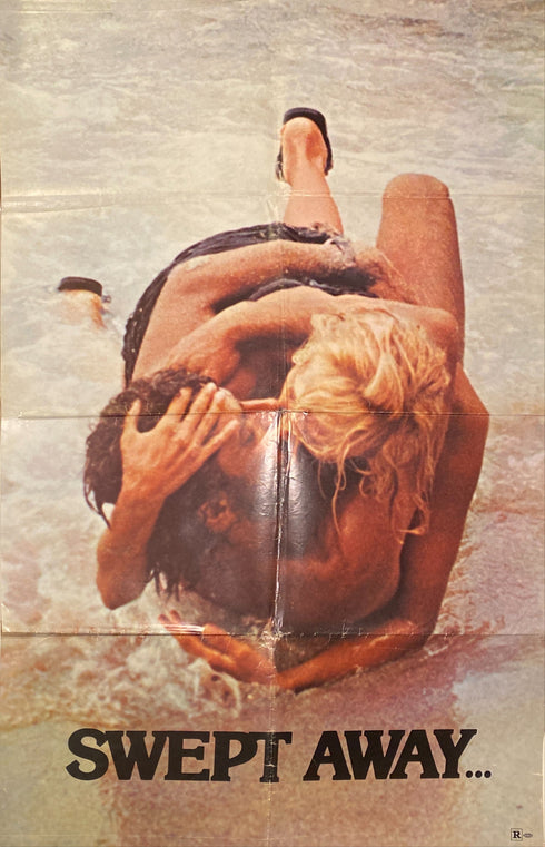 swept away 1975 one sheet poster folded