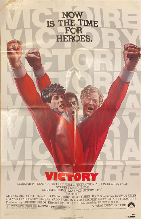 victory 1981 one sheet poster folded