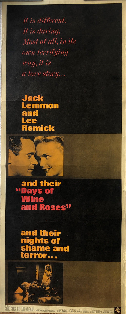 days of wine and roses 1963 insert card