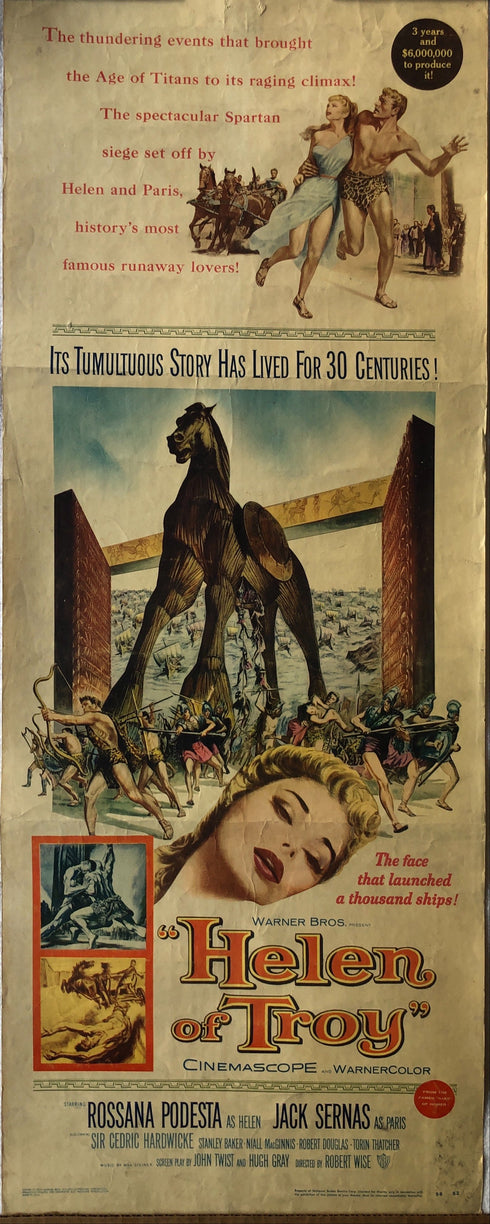 helen of troy 1956 insert card