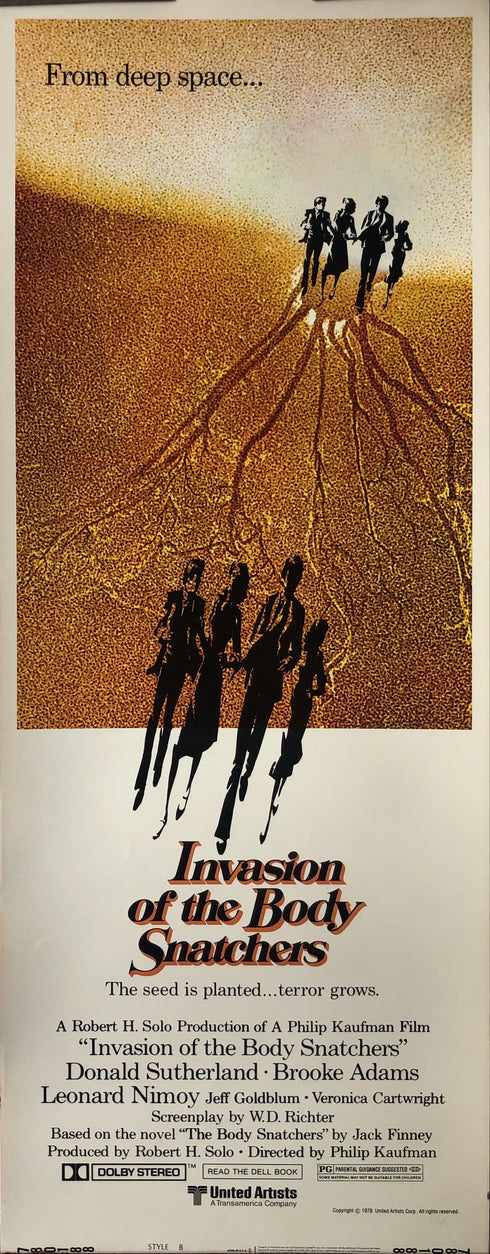 invasion of the body snatchers 1978 insert card