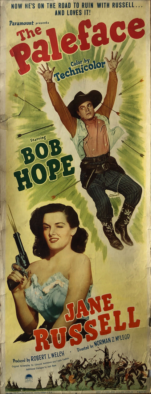 paleface 1948 insert card