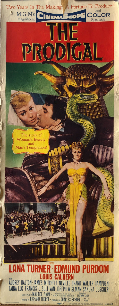 the prodigal 1955 insert card