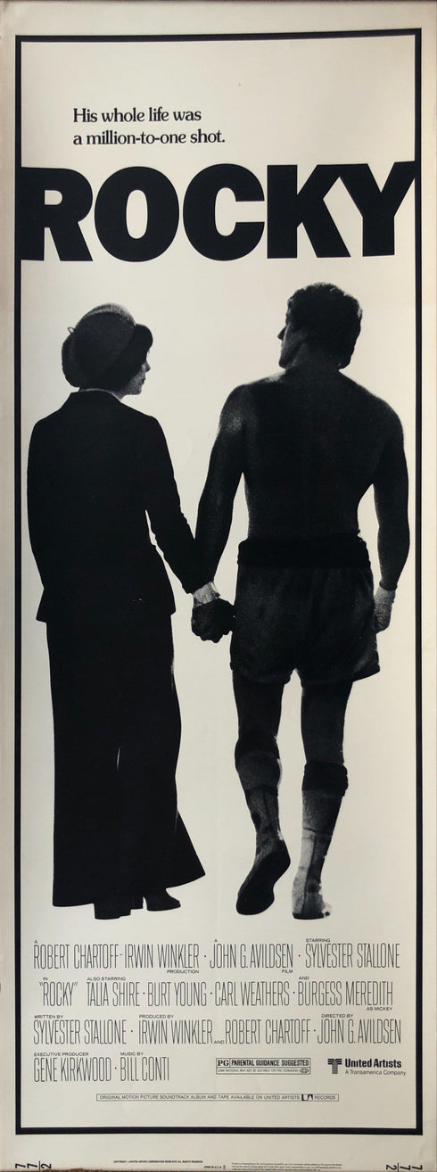 rocky 1977 insert card