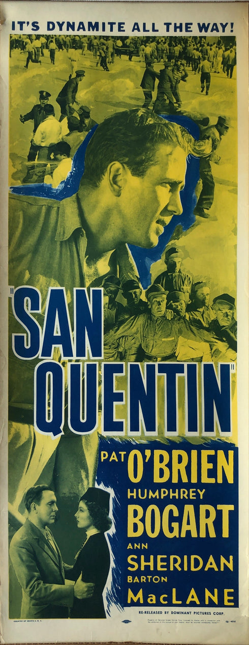 san quentin 1956 R insert card