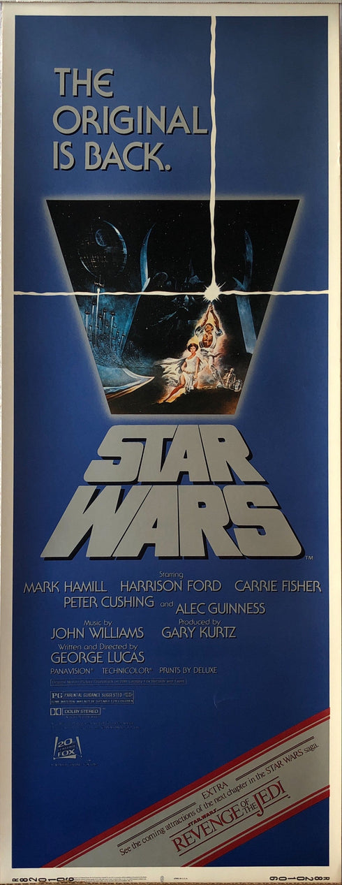 star wars 1982 R insert card