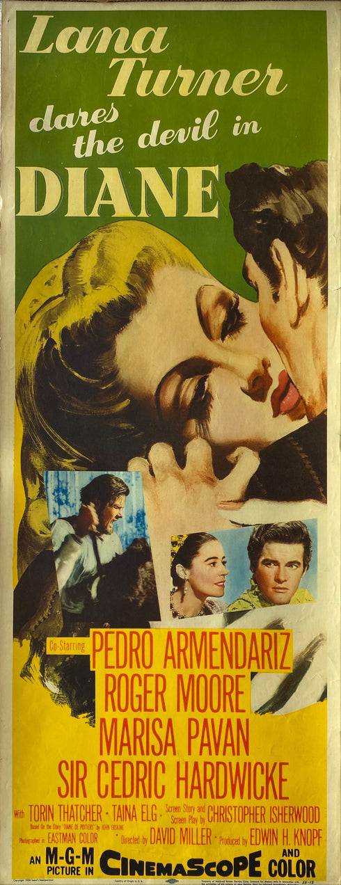 diane 1956 insert card