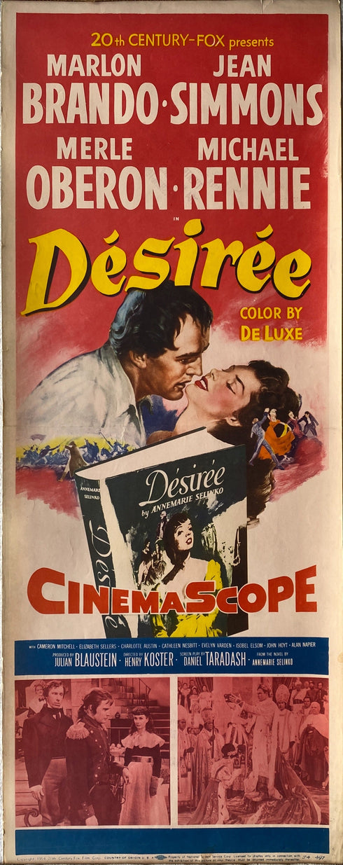 desiree 1954 insert card