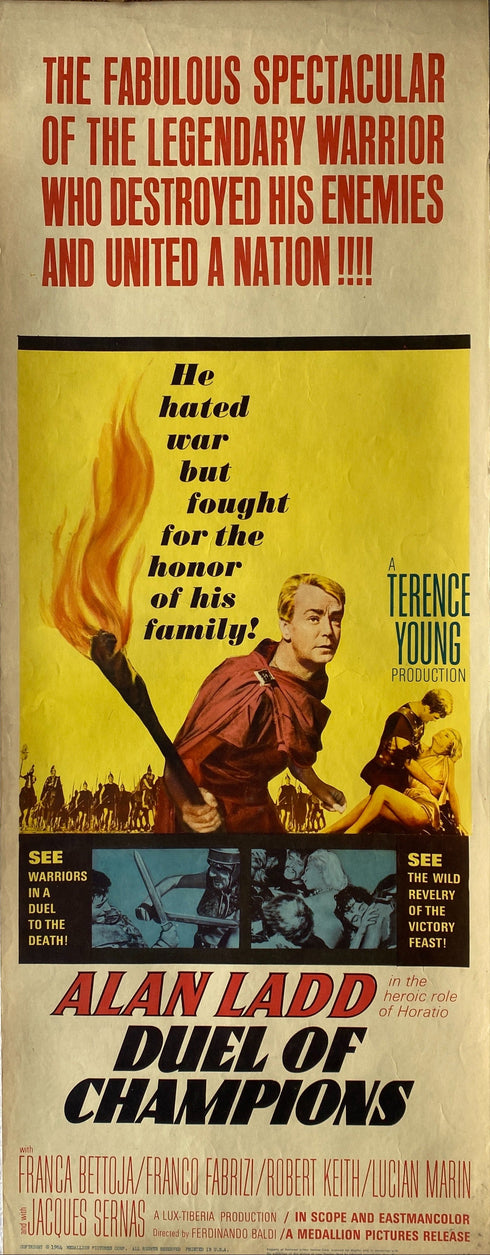 duel of champions 1964 insert card