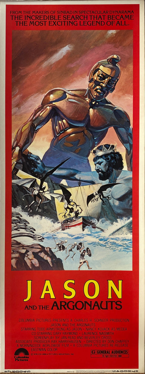 jason and the argonauts 1978 R insert card