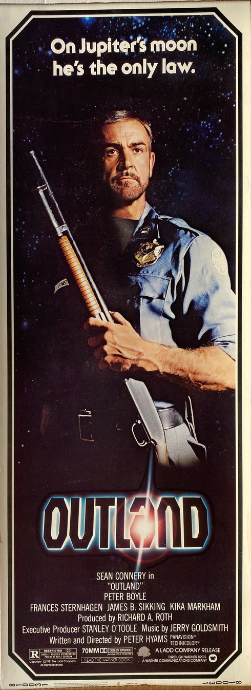 outland 1981 insert card