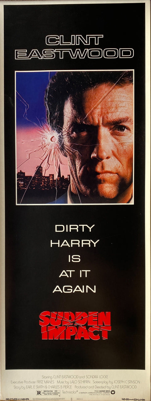 sudden impact 1983 insert card