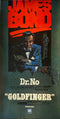 dr. no and goldfinger combo 1980 R insert card
