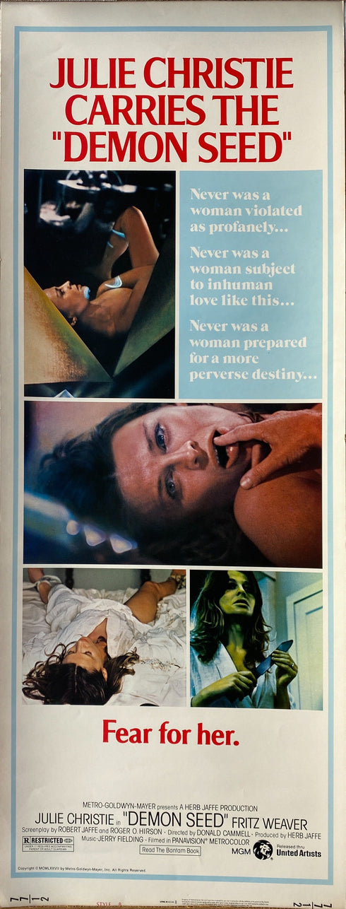 demon seed 1977 insert card