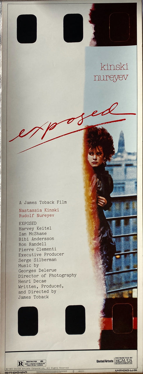 exposed 1983 insert card