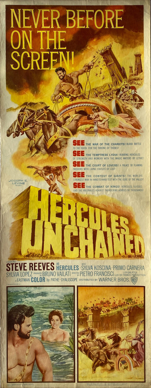 hercules unchained 1960 insert card
