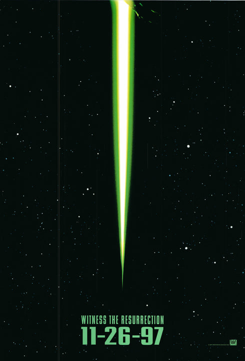 alien resurrection 1997 rolled advance one sheet poster b