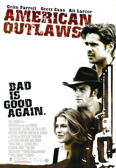 american outlaws 2001 rolled one sheet