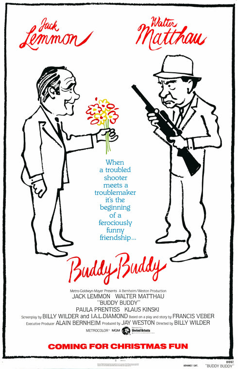buddy buddy 1981 rolled one sheet