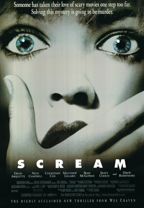 scream 1996 rolled one sheet