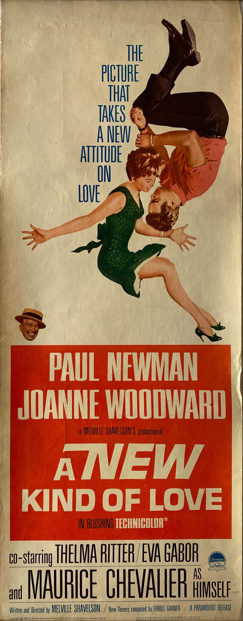 a new kind of love 1963 insert card, rolled