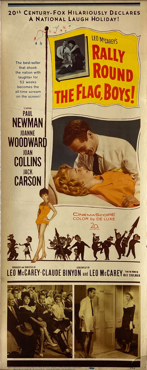 rally round the flag, boys! 1959 insert card