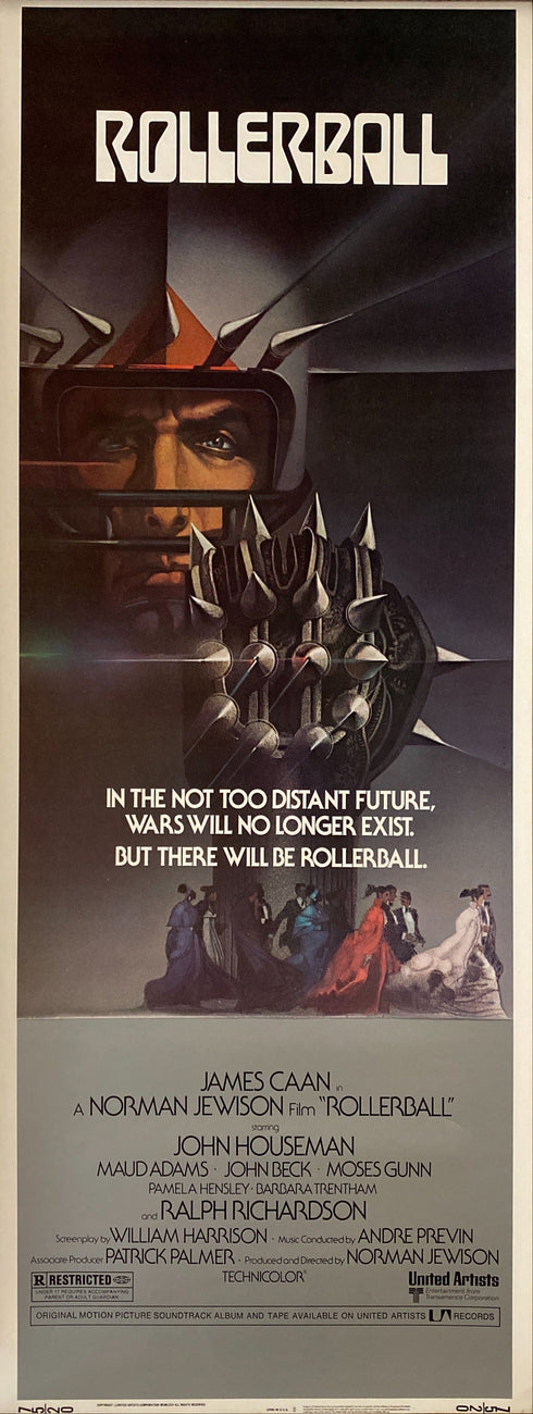 rollerball 1975 insert card