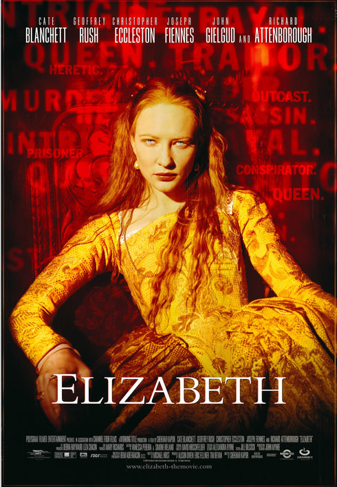 elizabeth 1998 one sheet poster double sided rolled