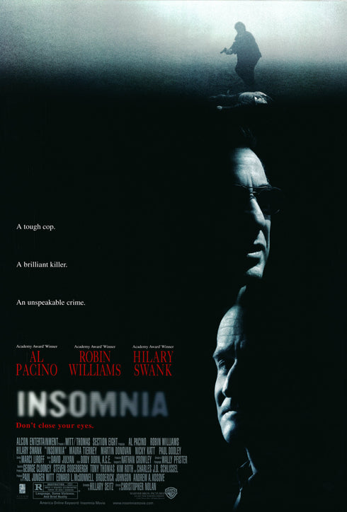 insomnia 2002 one sheet poster rolled