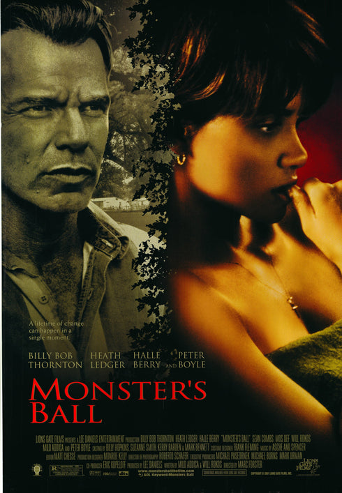 monster's ball 2001 one sheet poster rolled