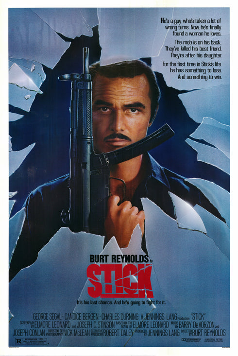stick 1985 one sheet poster rolled